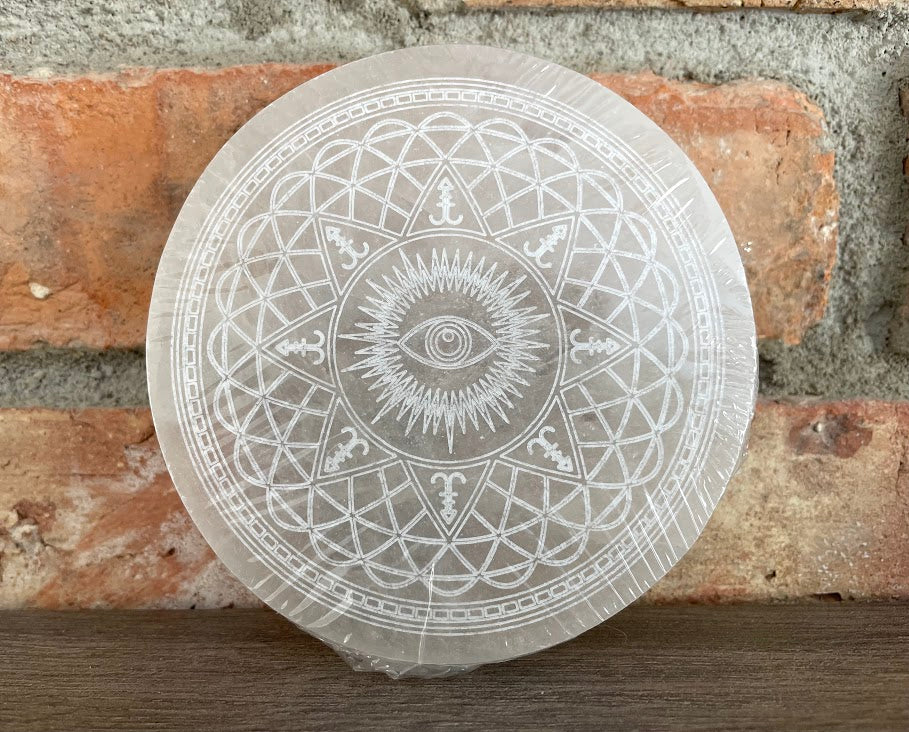 Selenite Charging Plate