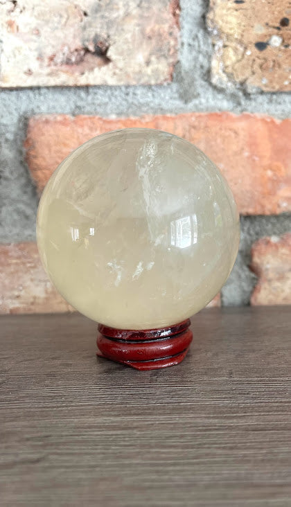 Lemon Citrine Sphere