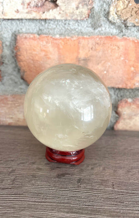 Lemon Citrine Sphere