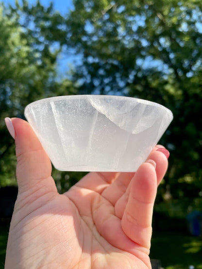 Selenite | Satin Spar Bowl