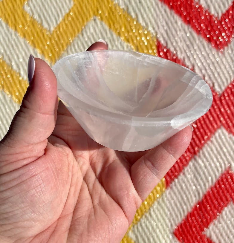 Selenite | Satin Spar Bowl